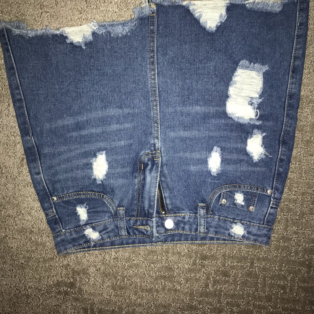 Jean skirt